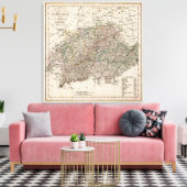 Zwitserland Canvas Afdruk (Insitu (Woonkamer))