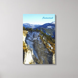 Zwitserland Canvas Afdruk