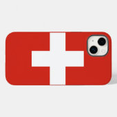 Zwitserland Case-Mate iPhone Case (Achterkant (horizontaal))