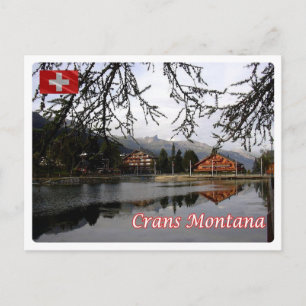 Zwitserland - Crans Montana - Briefkaart