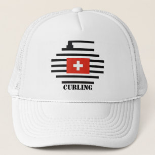 Zwitserland Curling Trucker Pet
