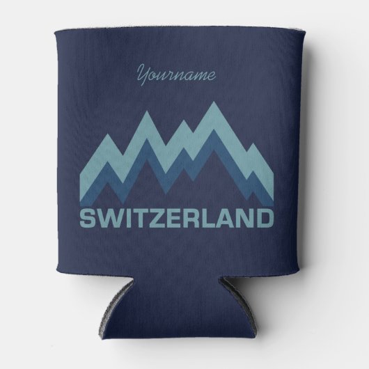 ZWITSERLAND custom koelbox Blikjeskoeler (Voorkant)