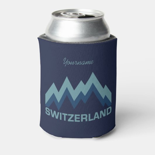 ZWITSERLAND custom koelbox Blikjeskoeler (Blikje Achterkant)
