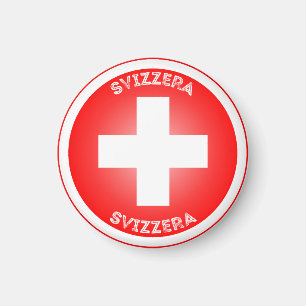 Zwitserland Erfgoed Embleem Magneet