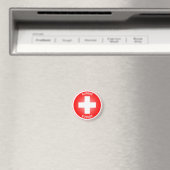 Zwitserland Erfgoed Embleem Magneet (Insitu (Vaatwasser))