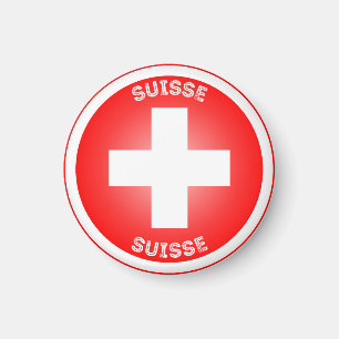 Zwitserland Erfgoed Embleem Magneet