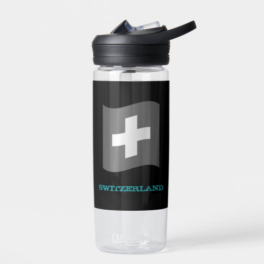 Zwitserland Fitness & Cross, Zwitserse vlag Waterfles (Links)