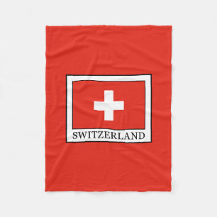 Zwitserland Fleece Deken