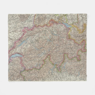Zwitserland Fleece Deken