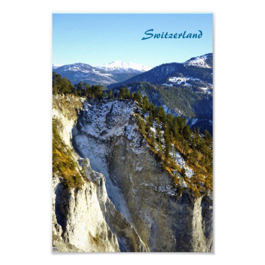 Zwitserland Foto Afdruk (Voorkant)