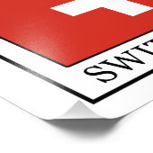 Zwitserland Foto Afdruk (Hoek)