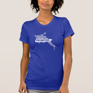 Zwitserland, Frankrijk, Italië en Nederland T-shirt