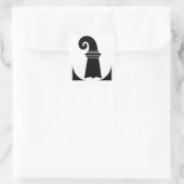 zwitserland gebied kanton Bazel Stadt Vierkante Sticker (Tas)