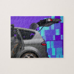 ZWITSERLAND, GENEVA: 75e jaarlijkse autosalon van Legpuzzel