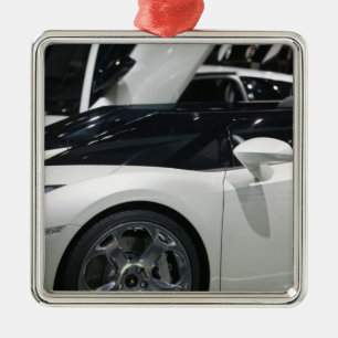 ZWITSERLAND, GENEVA: 75e jaarlijkse autosalon van  Metalen Ornament