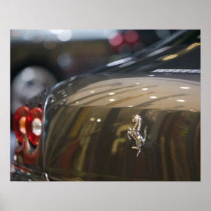 ZWITSERLAND, GENEVA: 75e jaarlijkse Autosalon van Poster