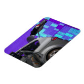 ZWITSERLAND, GENÈVE: 75e jaarlijkse Genève Auto 10 Magneet (Linkerzijde)