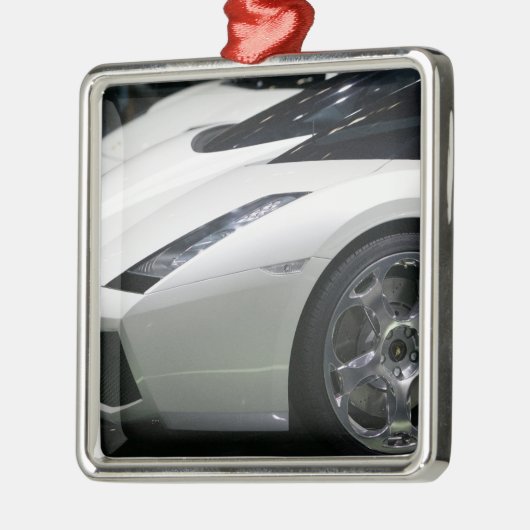 ZWITSERLAND, GENÈVE: 75e jaarlijkse Genève Auto 11 Metalen Ornament (Links)