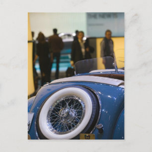 ZWITSERLAND, GENÈVE: 75e jaarlijkse Genève Auto 7 Briefkaart