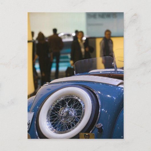 ZWITSERLAND, GENÈVE: 75e jaarlijkse Genève Auto 7 Briefkaart (Voorkant)