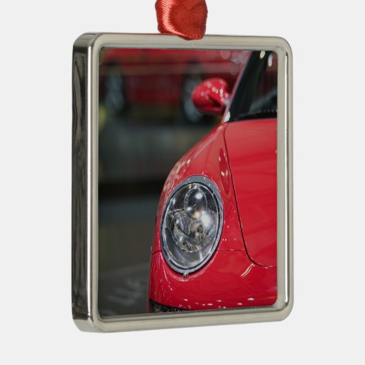 ZWITSERLAND, GENÈVE: 75e jaarlijkse Genève Auto 8 Metalen Ornament (Rechts)