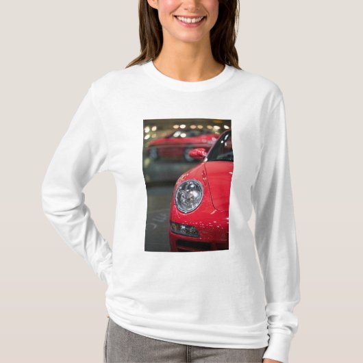 ZWITSERLAND, GENÈVE: 75e jaarlijkse Genève Auto 8 T-shirt (Voorkant)