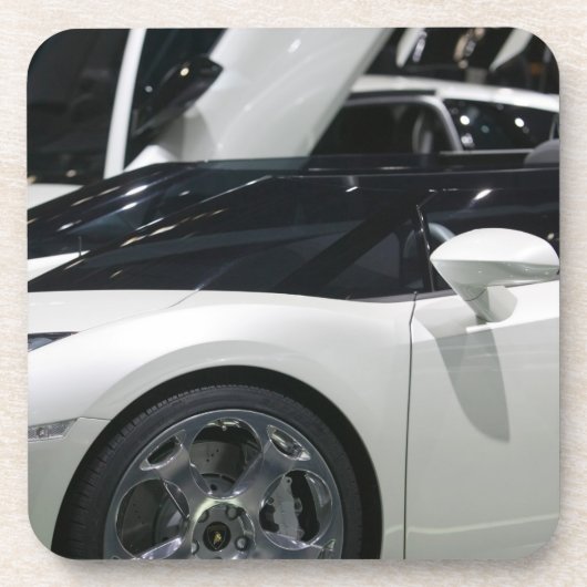 ZWITSERLAND, GENÈVE: 75e jaarlijkse Genève Auto 9 Bier Onderzetter (Voorkant)