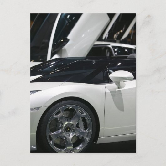 ZWITSERLAND, GENÈVE: 75e jaarlijkse Genève Auto 9 Briefkaart (Voorkant)