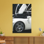 ZWITSERLAND, GENÈVE: 75e jaarlijkse Genève Auto 9 Canvas Afdruk (Insitu (Woonkamer))