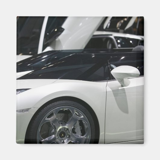 ZWITSERLAND, GENÈVE: 75e jaarlijkse Genève Auto 9 Magneet (Voorkant)