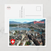 Zwitserland - Genève - Genève Briefkaart (Voorkant / Achterkant)