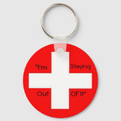 Zwitserland - Gepersonaliseerd Sleutelhanger (Voorkant)