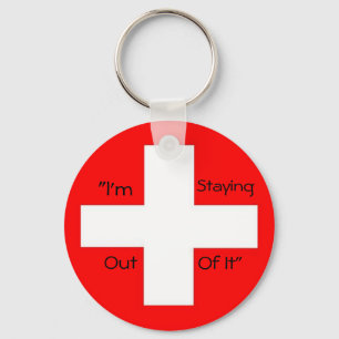 Zwitserland - Gepersonaliseerd Sleutelhanger