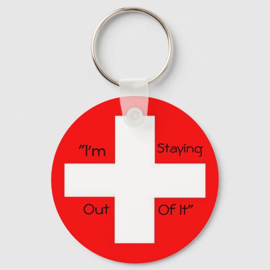 Zwitserland - Gepersonaliseerd Sleutelhanger (Voorkant)