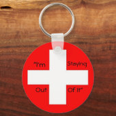 Zwitserland - Gepersonaliseerd Sleutelhanger (Voorkant)