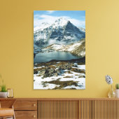 Zwitserland, Grindelwald, Berner Alpen, Uitzicht Canvas Afdruk (Insitu (Woonkamer))