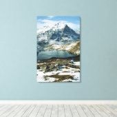 Zwitserland, Grindelwald, Berner Alpen, Uitzicht Canvas Afdruk (Insitu (Houten vloer))