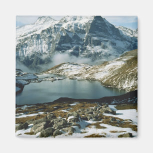 Zwitserland, Grindelwald, Bernese Alps, Uitzicht Magneet