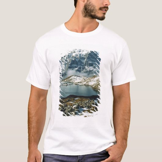 Zwitserland, Grindelwald, Bernese Alps, Uitzicht T-shirt (Voorkant)