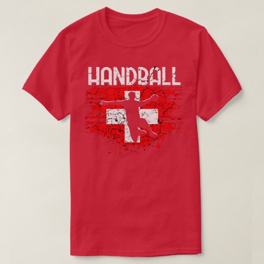 Zwitserland handbal t-shirt (Design voorkant)