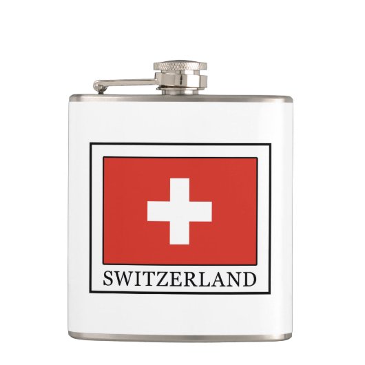 Zwitserland Heupfles (Voorkant)