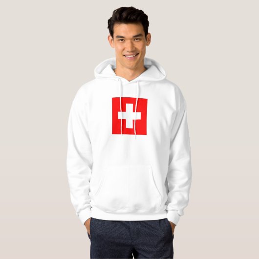 Zwitserland Hoodie (Voorkant volledig)