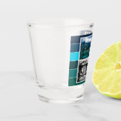 Zwitserland in de zomer shot glas (Links)