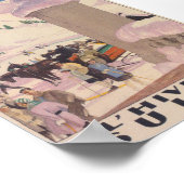 Zwitserland in het Poster voor winterreizen (Hoek)