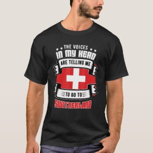 Zwitserland in mijn hoofd t-shirt