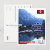 Zwitserland - Interlaken - Briefkaart (Voorkant / Achterkant)