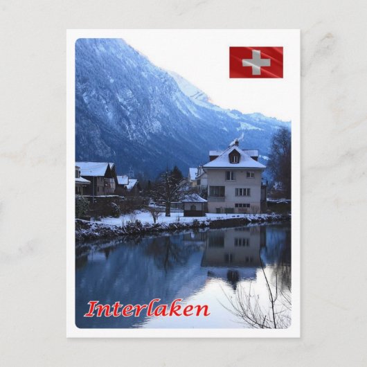 Zwitserland - Interlaken - Briefkaart (Voorkant)