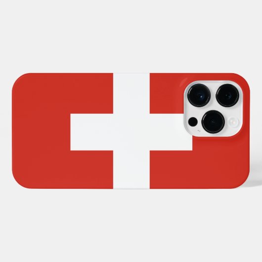 Zwitserland iPhone Hoesje (Achterkant horizontaal)