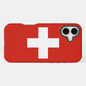 Zwitserland iPhone Hoesje (Achterkant horizontaal)