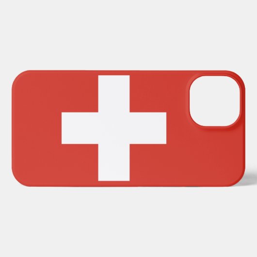 Zwitserland iPhone Hoesje (Achterkant horizontaal)
